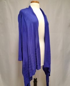 Royal blue cardigan by Worthington